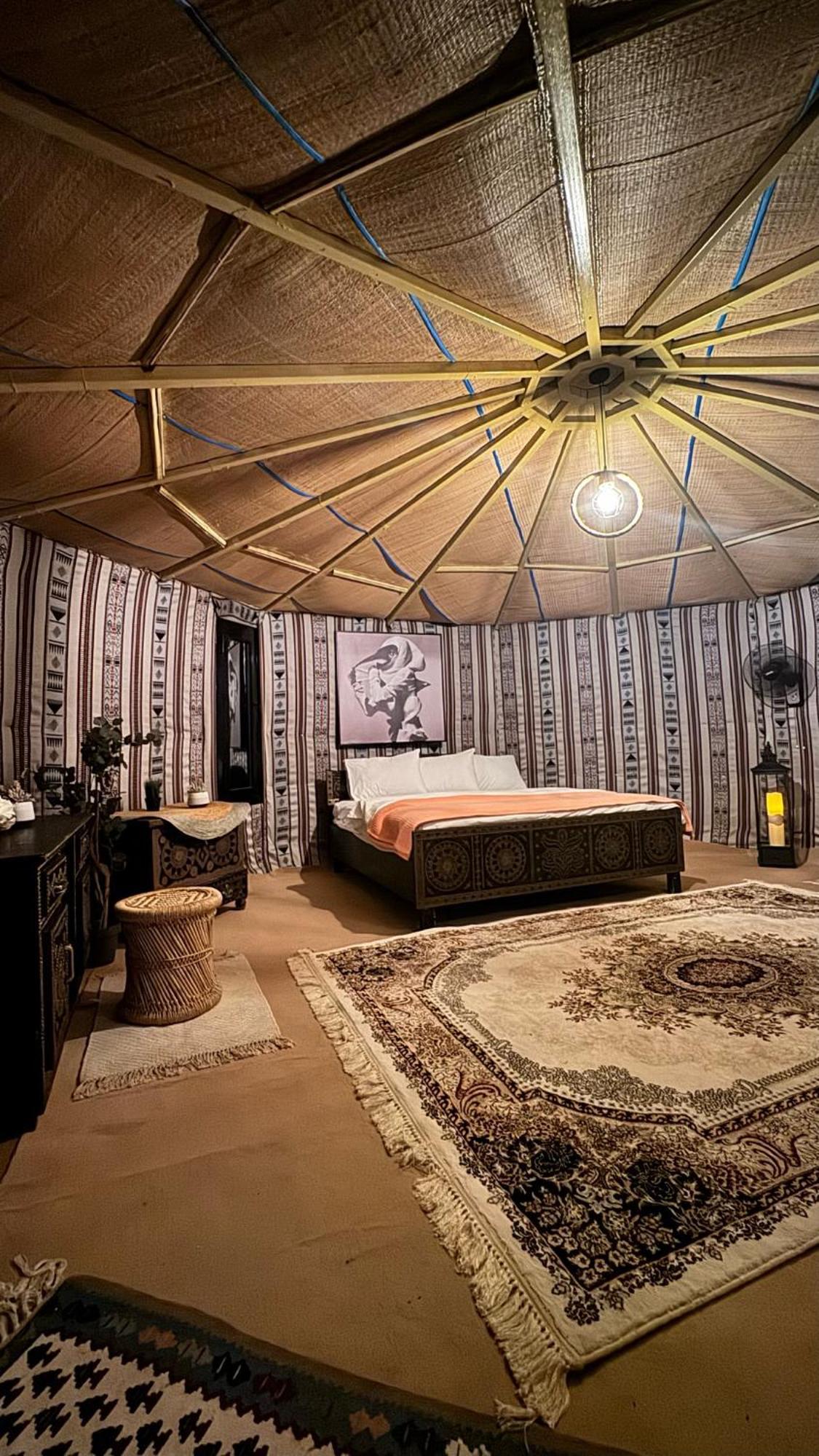 Safari-Glamping Hotell Al Wāşil Eksteriør bilde